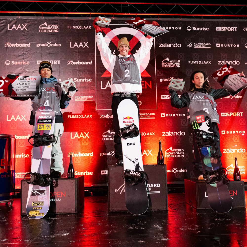 平野流佳が2位入賞！『FIS WORLD CUP Laax』