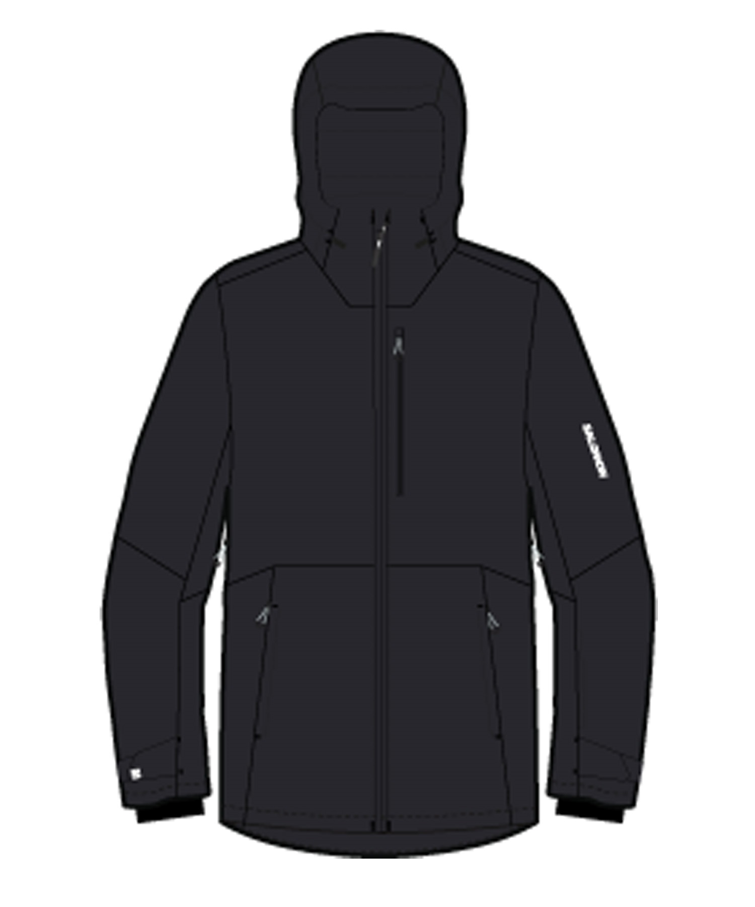 セットアイテム対象  SALOMON サロモン HIGHLAND JACKET M ユニセックス スノーボード ウェア ジャケット 24-25モデル LC2353200 LL A11(BK-S)