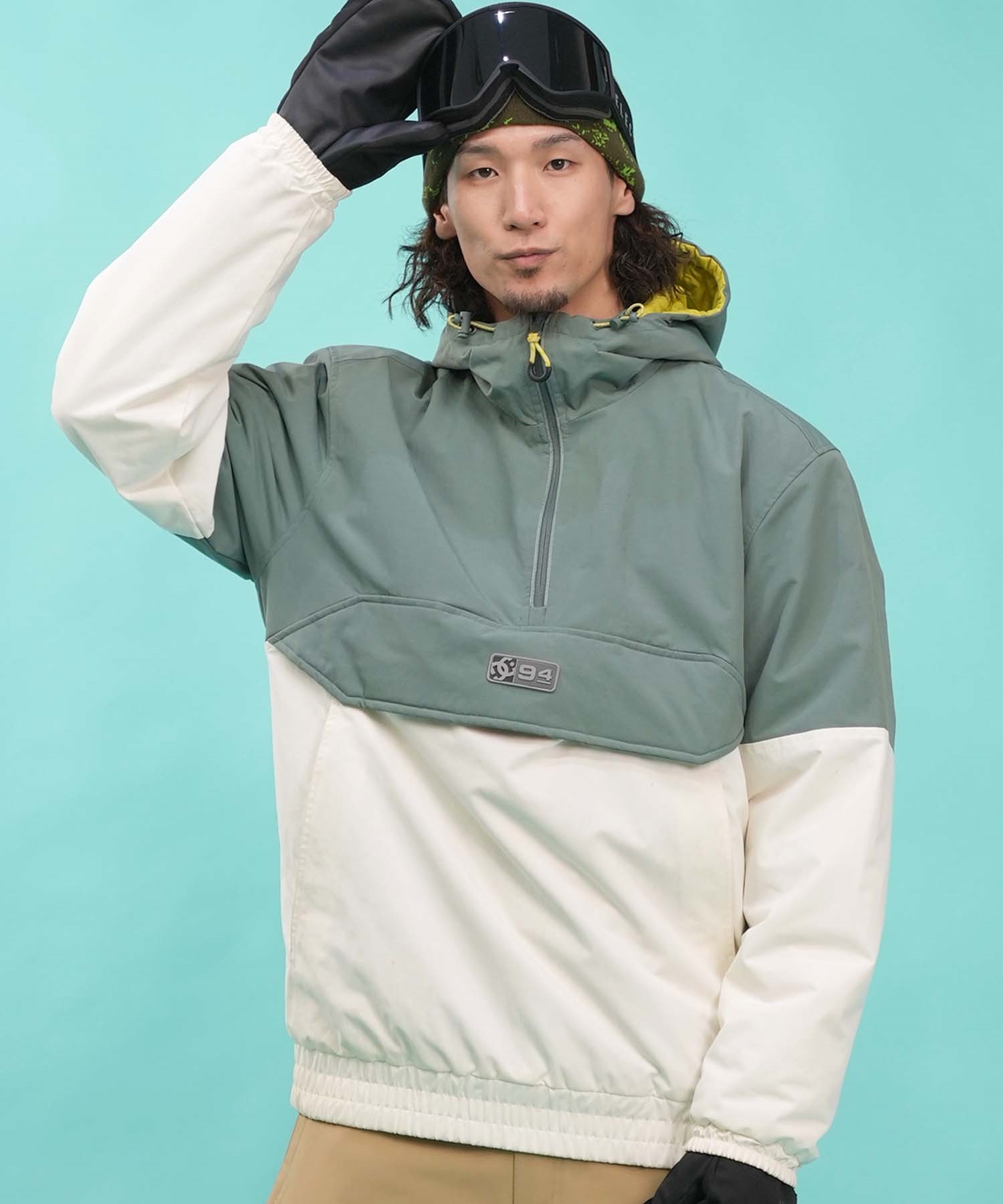セットアイテム対象  DC ディーシー スノーボード ウェア ジャケット ユニセックス JK NEXUS REVERSIBLE ANORAK ADYTJ03082 24-25モデル LX B1(BPG0-XS)