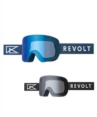 REVOLT リボルト スノーボード ゴーグル ユニセックス 調光レンズ 平面レンズ FRAMELESS RC ムラサキスポーツ 24-25モデル LL J17