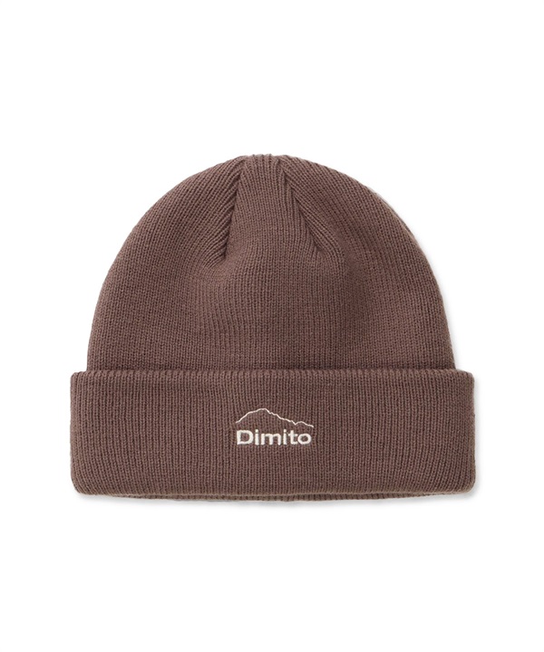 DIMITO ディミト スノーボード ビーニー ユニセックス DMT LOGO BEANIE ムラサキスポーツ 24-25モデル LL J3