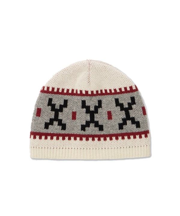DIMITO ディミト スノーボード ビーニー ユニセックス CROCHET BLOCK BEANIE ムラサキスポーツ 24-25モデル LL J3