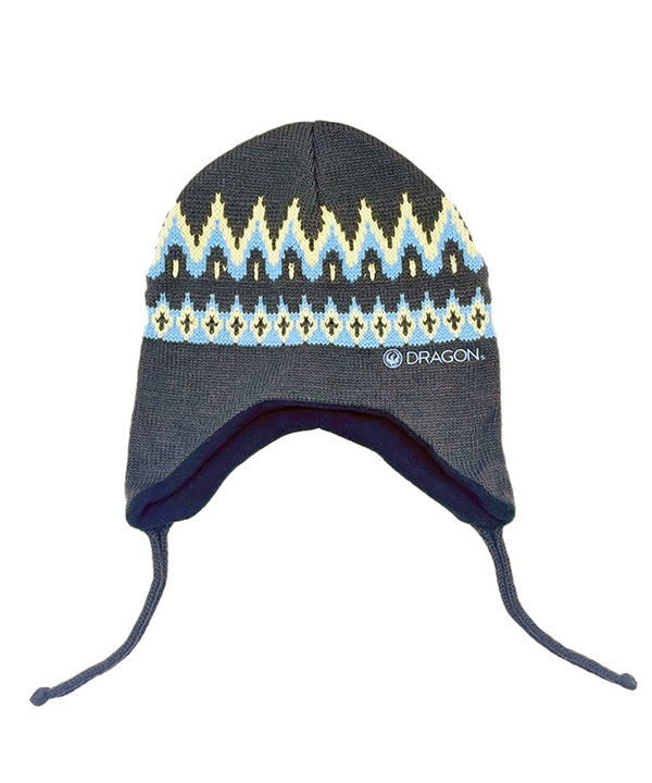 DRAGON ドラゴン スノーボード ビーニー ユニセックス ニット帽 EAR FLAP BEANIE ムラサキスポーツ 24-25モデル LL J24
