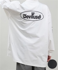 DEVILUSE デビルユース メンズ ラッシュガード 長袖 Tシャツ オーバーサイズ 水陸両用 ムラサキスポーツ限定 243OO1LT089DU