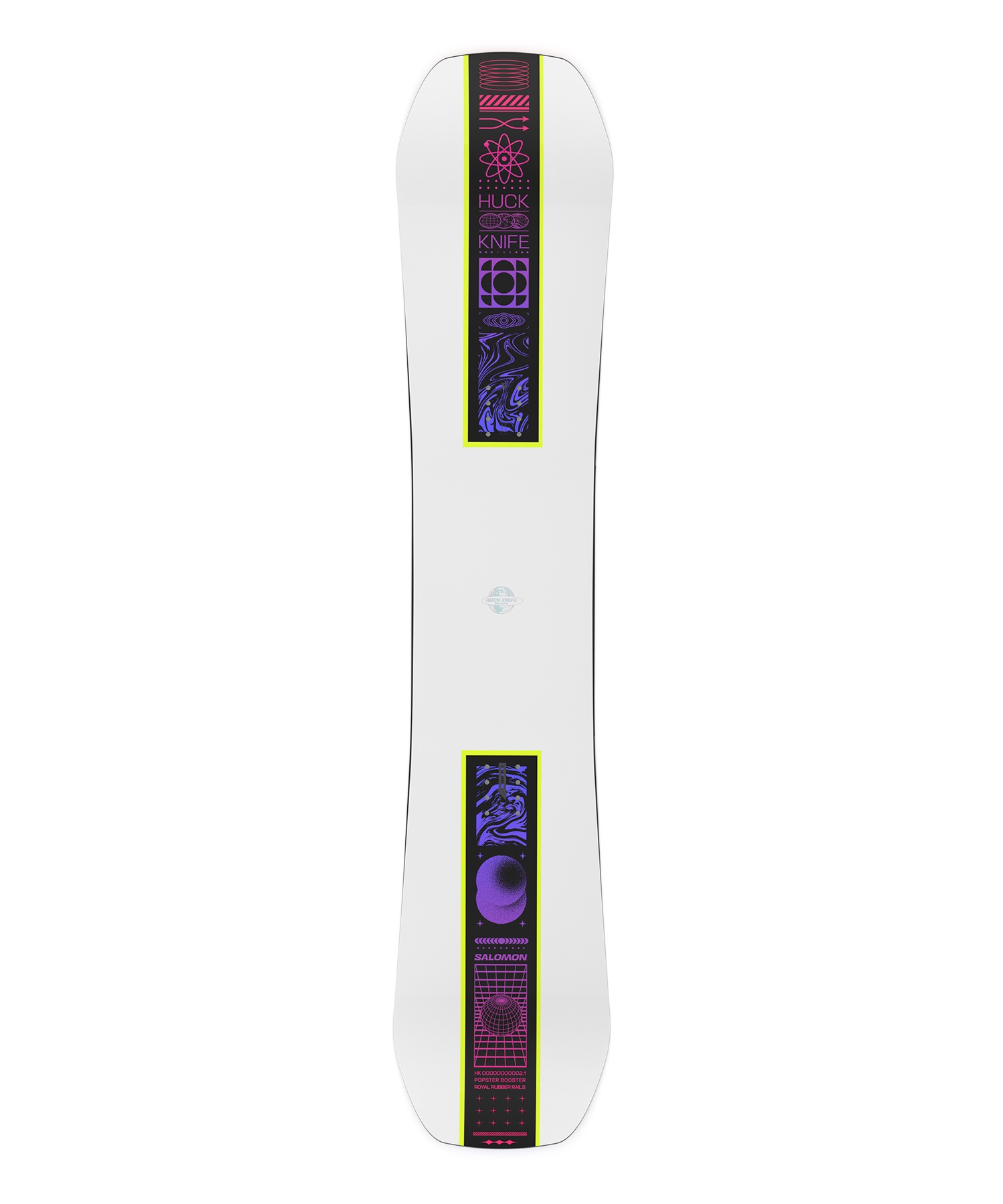 SALOMON サロモン スノーボード 板 キッズ ジュニア ユース HUCK KNIFE GROM ムラサキスポーツ 24-25モデル LL J24(ONECOLOR-125cm)