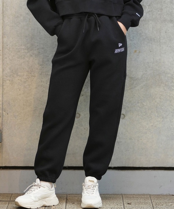 NEW ERA ニューエラ スウェットパンツ レディース ロングパンツ ルーズシルエット セットアップ対応 14312772