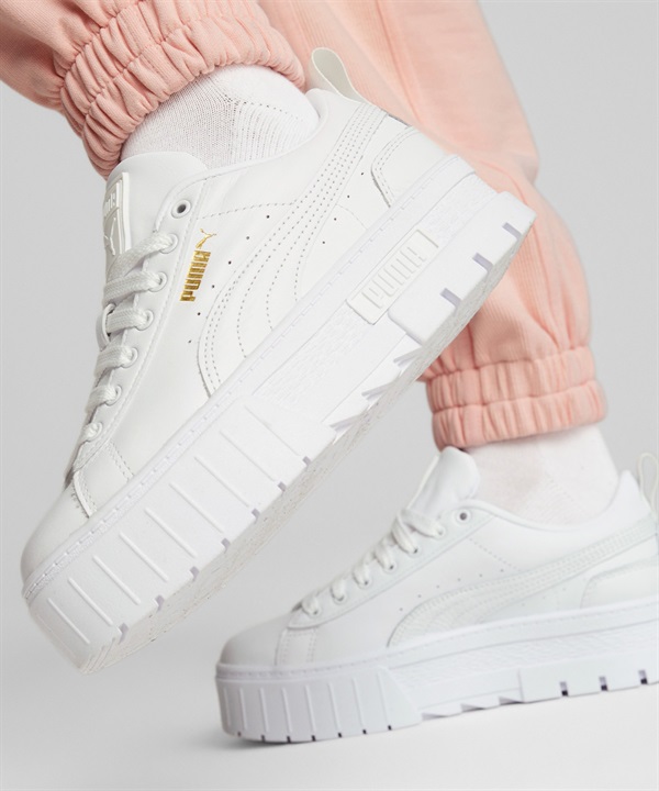 PUMA プーマ スニーカー レディース 靴 シューズ 厚底 ローカット MAYZE CLASSIC WOMENS 384209