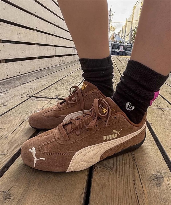 PUMA プーマ スニーカー レディース 韓国ファッション 薄底 SPEEDCAT OG スピードキャット 398846
