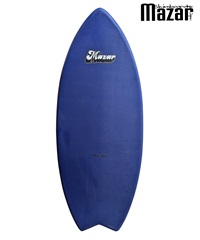 MAZAR マザー BASIC+FISH ベーシック＋フィッシュ 131cm スキムボード ムラサキスポーツ(NVY-131cm)