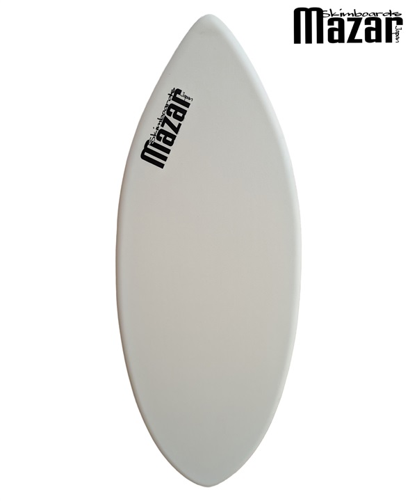 MAZAR マザー BASIC+ ベーシック＋ 133cm スキムボード ムラサキスポーツ(WHT-133cm)