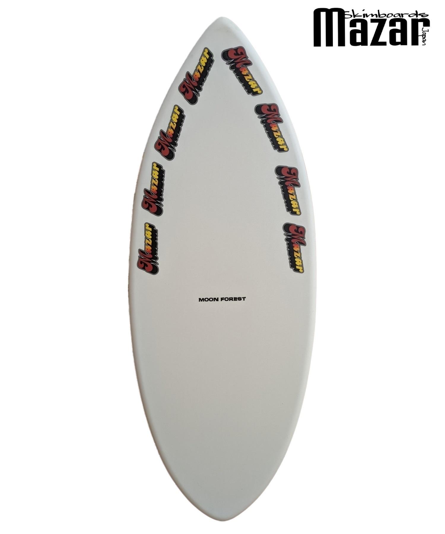 MAZAR マザー MOONFOREST BASIC+ RACING TEAM チームモデル スキムボード ムラサキスポーツ(WHT-131cm)