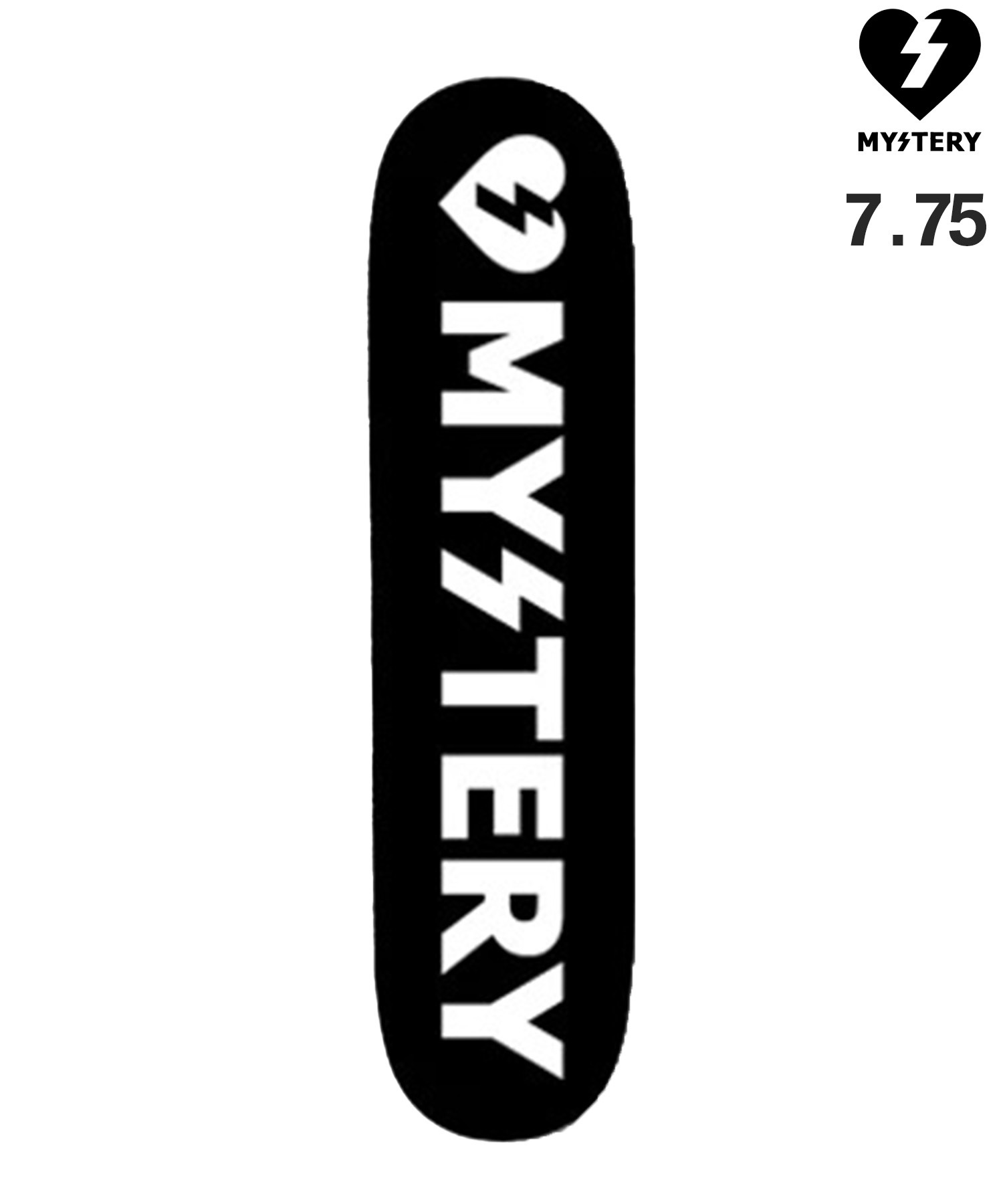 MYSTERY ミステリー スケートボード デッキ 7.75,8.0inch MYSTERY LOGO ムラサキスポーツ(TEAM-7.75inch)
