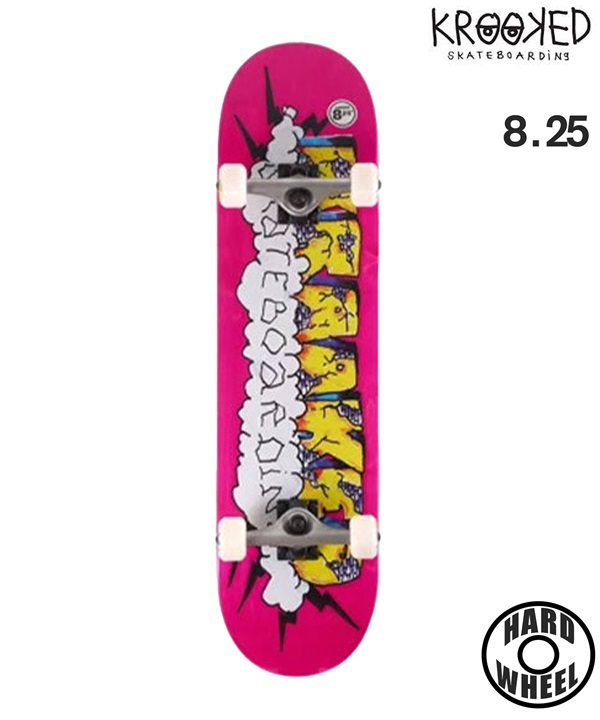 KROOKED クルキッド スケートボード コンプリート 8.25inch STORM ムラサキスポーツ