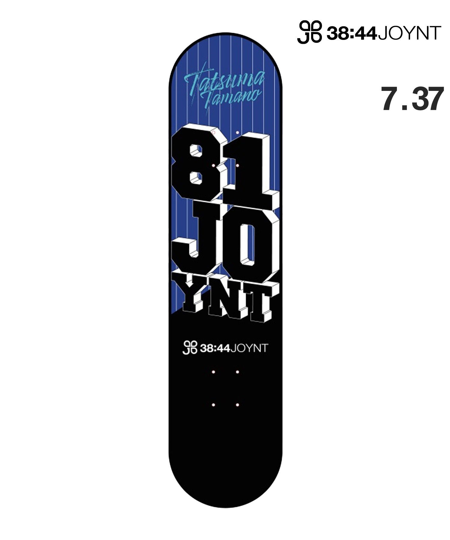 JOYNT ジョイント キッズ スケートボード デッキ 7.37inch MR EDGE TATSUMA KIDS(TA735-7.37inch)