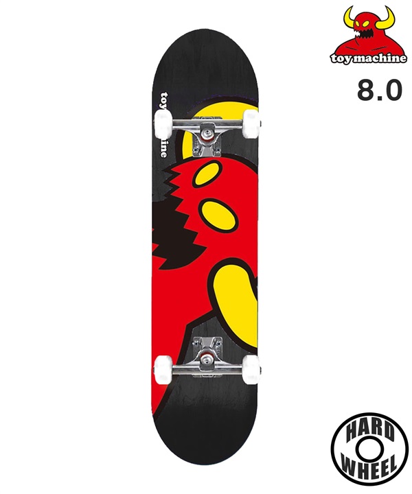 TOY MACHINE トイマシーン スケートボード コンプリート 8.0inch VICE MONSTER #04 ムラサキスポーツ