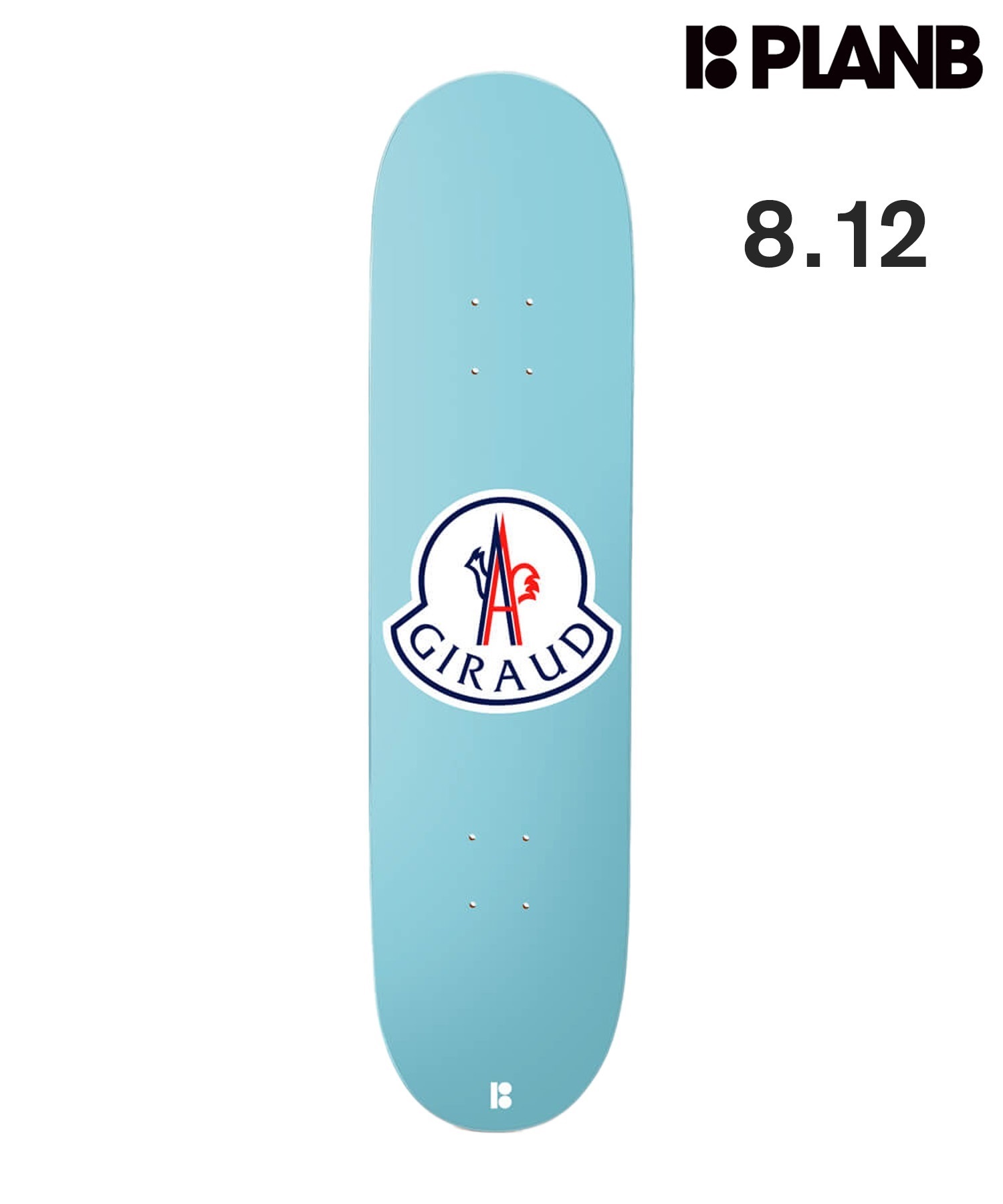 PLAN-B プランビー スケートボード デッキ ONE OFFS GIRA 8.12 ムラサキスポーツ(GIRA-8.12inch)