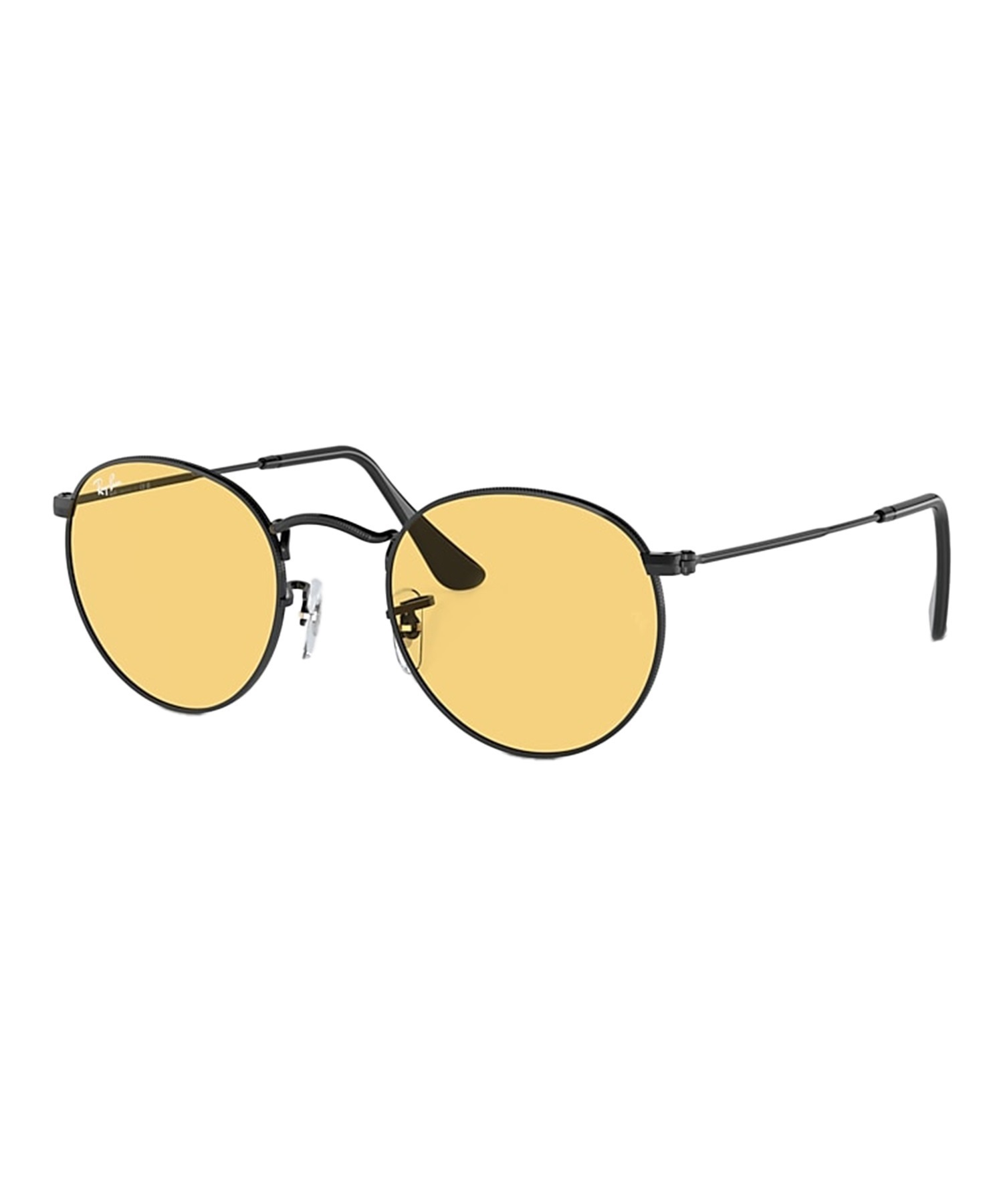 RAY-BAN/レイバン ROUND METAL 0RB3447 サングラス 紫外線予防(BK/YE-50cm)