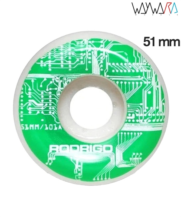 WAYWARD ウェイワード スケートボード ウィール 51mm 101A RODRIGO TX ムラサキスポーツ