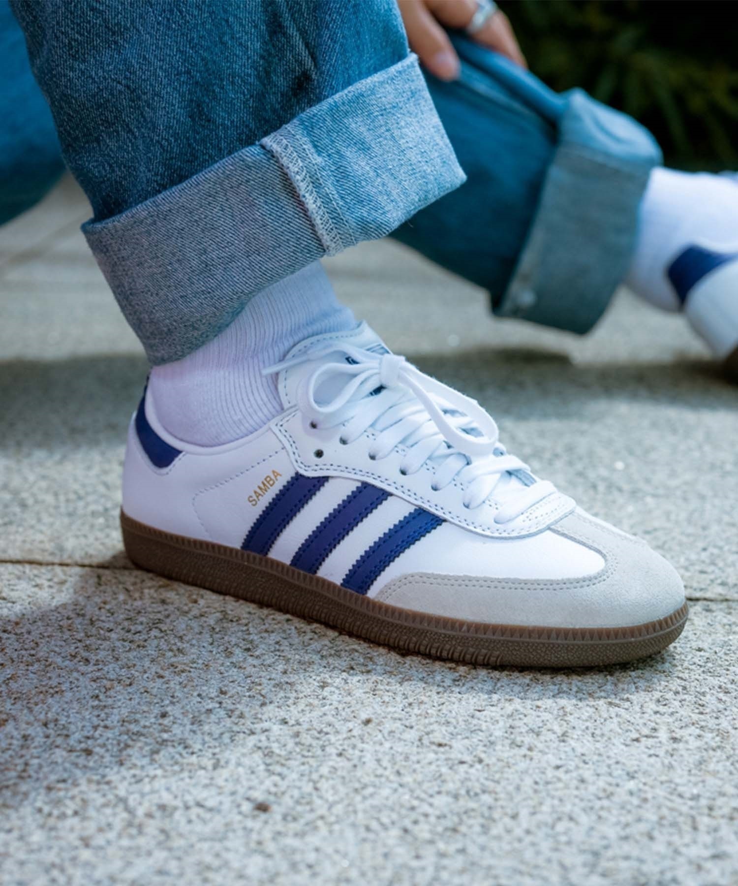 adidas skateboarding アディダス スケートボーディング SAMBA ADV サンバ IE6613 421243959 【国内ムラサキスポーツ限定カラー】(WT/PU-23.0cm)