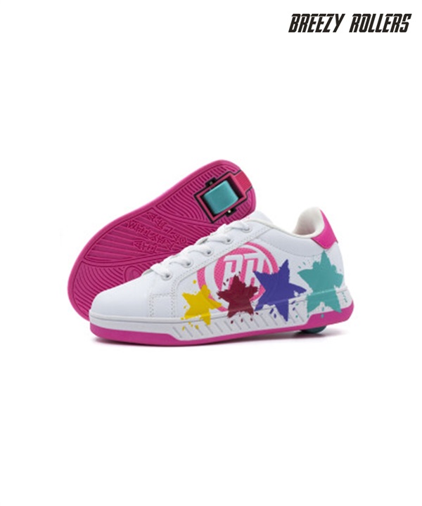 BREEZY ROOLERS ブレイジーローラー ローラースケート キッズ SPLATTER ムラサキスポーツ