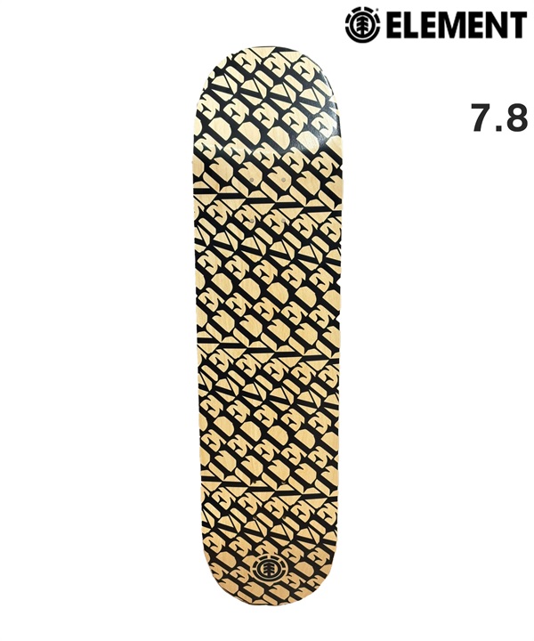 ELEMENT エレメント スケートボード デッキ 7.8inch CONTINUOUS BLACK BF027-U01 ムラサキスポーツ