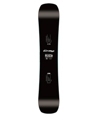 【早期購入】GRAY グレイ スノーボード 板 メンズ SONICALMACH LT ムラサキスポーツ 25-26モデル LL C17