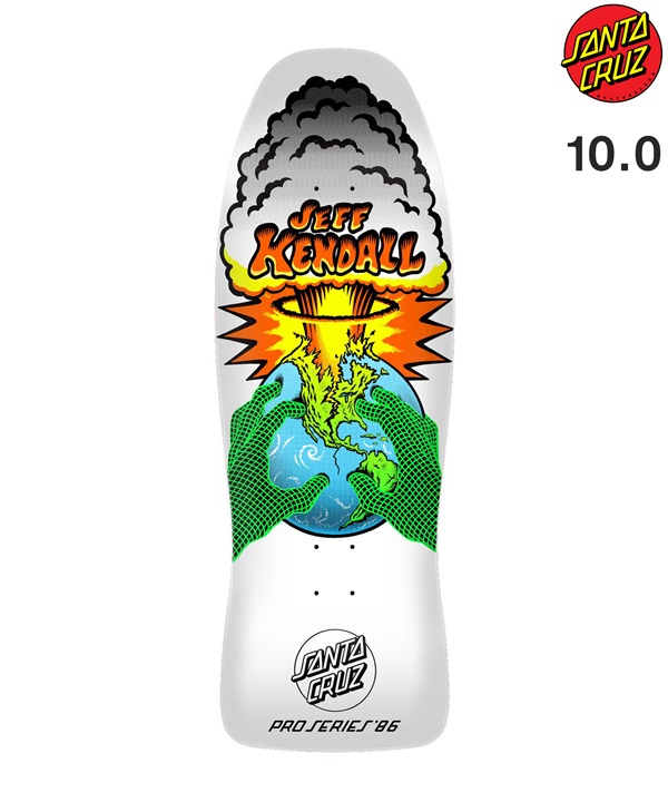 SANTA CRUZ サンタクルーズ スケートボード デッキ 10inch REISSUE KENDAL END OFTHEWORLD ムラサキスポーツ