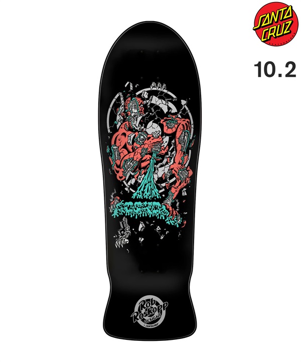 SANTA CRUZ サンタクルーズ スケートボード デッキ 10.2inch REISSUE ROSKOPP FOUR ムラサキスポーツ