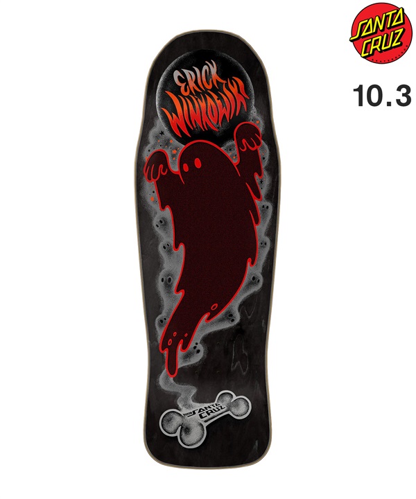 SANTA CRUZ サンタクルーズ スケートボード デッキ 10.3inch WINKOWSKI GHOST ムラサキスポーツ