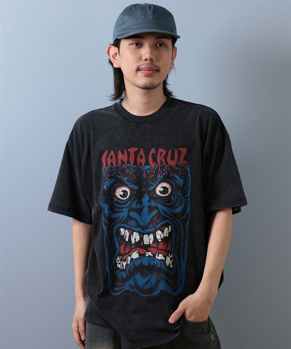 SANTACRUZ サンタクルーズ 半袖 Tシャツ メンズ フロントプリント バックプリント 502253411 ムラサキスポーツ限定