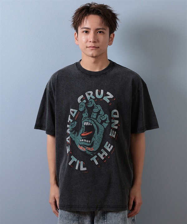 SANTACRUZ サンタクルーズ 半袖 Tシャツ メンズ フロントプリント バックプリント 502253411 ムラサキスポーツ限定