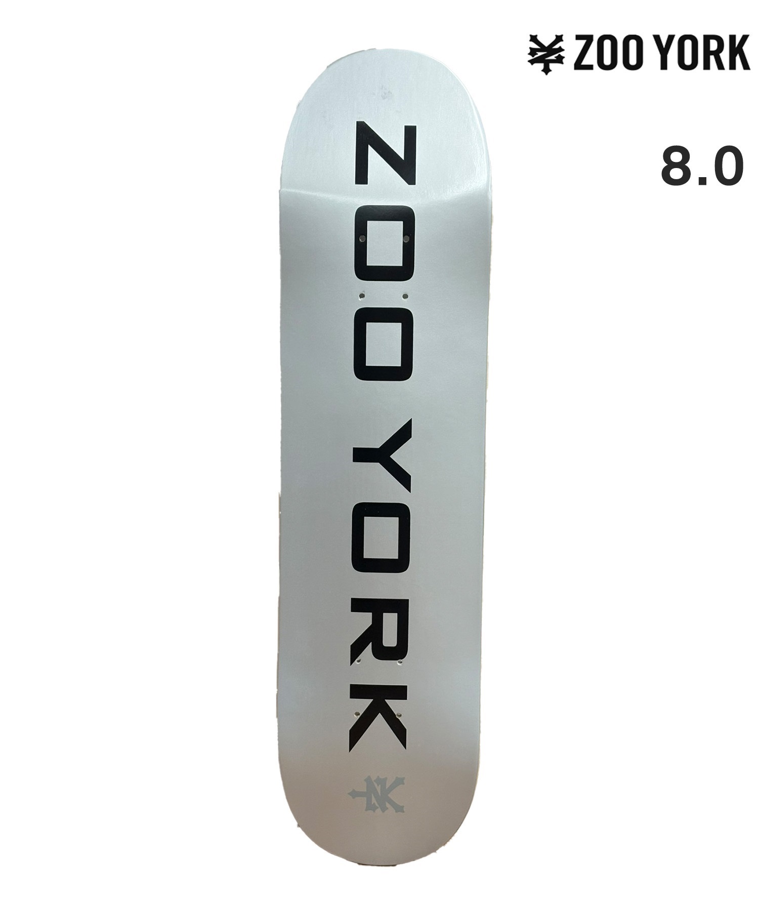 ZOOYORK ズーヨーク スケートボード デッキ 8.0inch MURASAKIDECK ムラサキスポーツ(SIL-8inch)