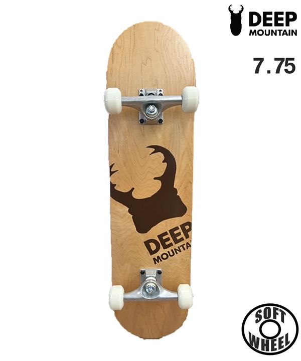 オンラインストア限定 DEEP MOUNTIAN ディープマウンテン スケートボード コンプリート 7.75inch ORIGINAL COMP #4 ムラサキスポーツ