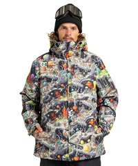 【早期購入】DC ディーシー スノーボード ウェア ジャケット ユニセックス BASIS PRINT JACKET ムラサキスポーツ 25-26モデル MM E1(KTA4-S)