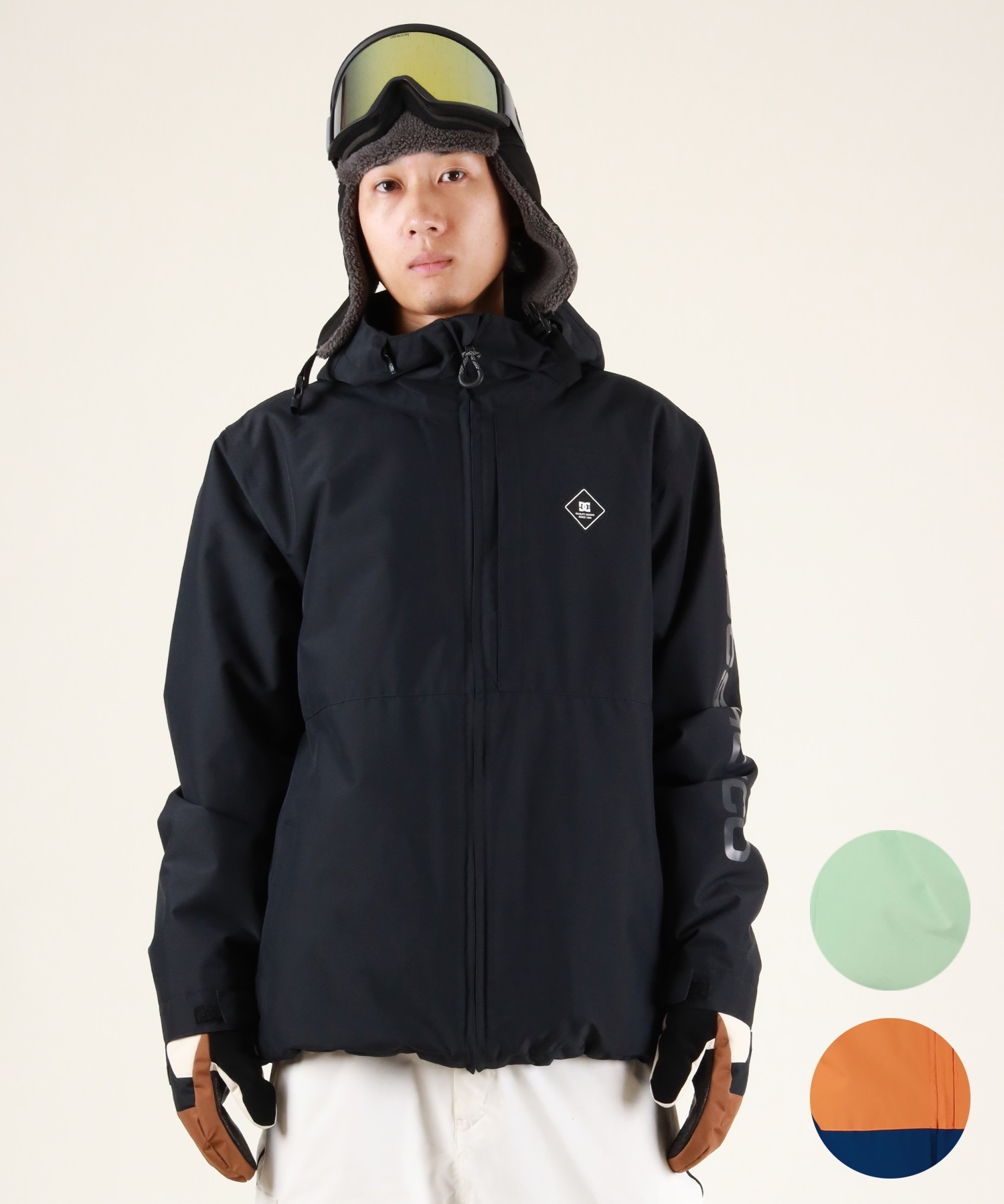 【早期購入】DC ディーシー スノーボード ウェア ジャケット ユニセックス BASIS JACKET ムラサキスポーツ 25-26モデル MM E1(KVJ0-XS)