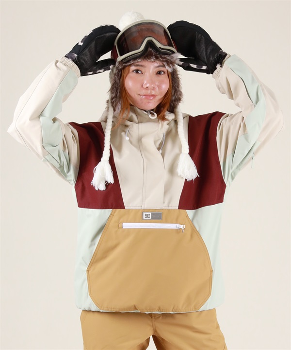 【早期購入】DC ディーシー スノーボード ウェア ジャケット レディース CHALET ANORAK ムラサキスポーツ 25-26モデル MM E1