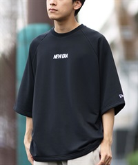 NEW ERA ニューエラ トレーナー メンズ 半袖 ドライスウェット Tシャツ Wordmark Logo 14410163