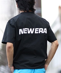 NEW ERA ニューエラ ラッシュガード メンズ 半袖 Tシャツ バックプリント 水陸両用 ユーティリティ UVカット 吸汗速乾 セットアップ対応 14391950