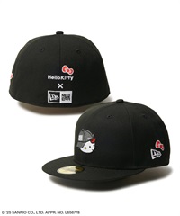 NEW ERA ニューエラ キャップ 帽子 59FIFTY HELLO KITTY ハローキティ キャップ ブラック 14348625