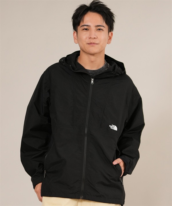 THE NORTH FACE ザ・ノース・フェイス マウンテンパーカー メンズ ワンポイント 防水 撥水 COMPACT JACKET NP72530