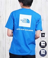 THE NORTH FACE ザ・ノース・フェイス 半袖 Tシャツ メンズ ショートスリーブバックスクエアーロゴティー NT32447
