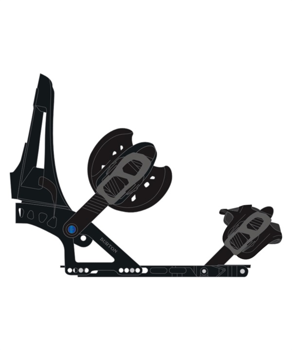 【早期購入】BURTON バートン スノーボード バインディング ビンディング メンズ Hitchhiker Splitboard ムラサキスポーツ 25-26モデル MM E16