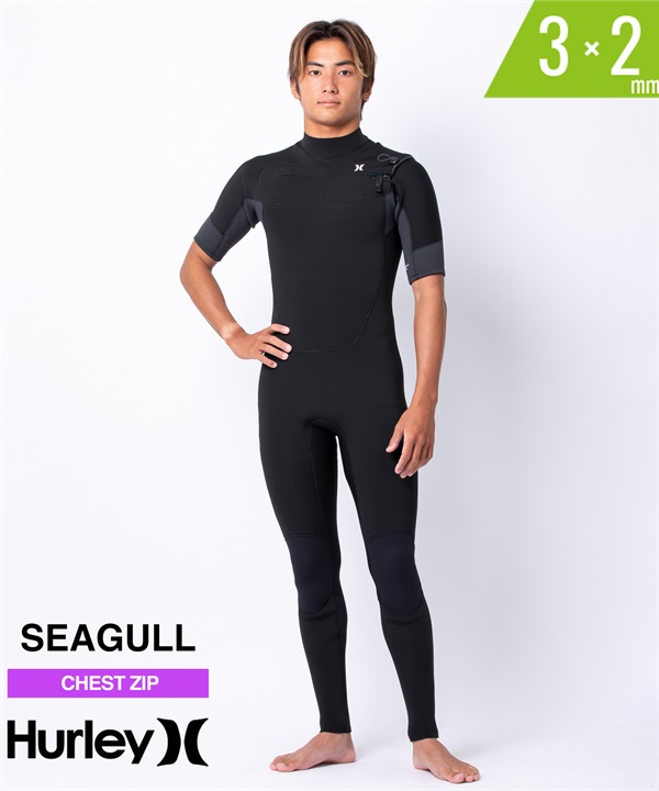 Hurley ハーレー ADVANTAGE PLUS 3×2mm MZSGAD25 メンズ ウェットスーツ シーガル ムラサキスポーツ