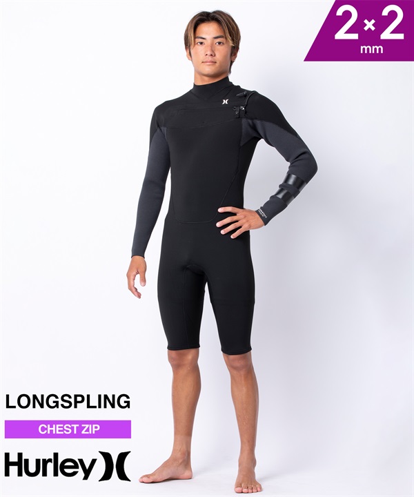 Hurley ハーレー ADVANTAGE PLUS 2×2mm MZLSAD25 メンズ ウェットスーツ ロングスプリング ムラサキスポーツ