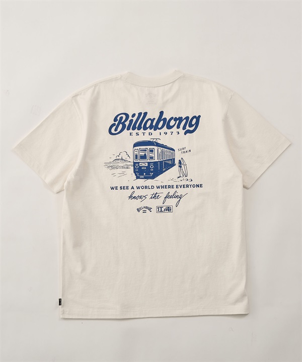 BILLABONG ビラボン 半袖 Tシャツ メンズ 江ノ電×BILLABONG ENODEN COAST LINE Tシャツ BF012-212(BLU-M)