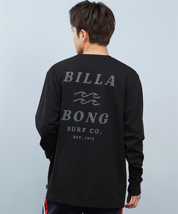 BILLABONG ビラボン 長袖 Tシャツ ロンT メンズ バックプリント ONE TIME BF012-050