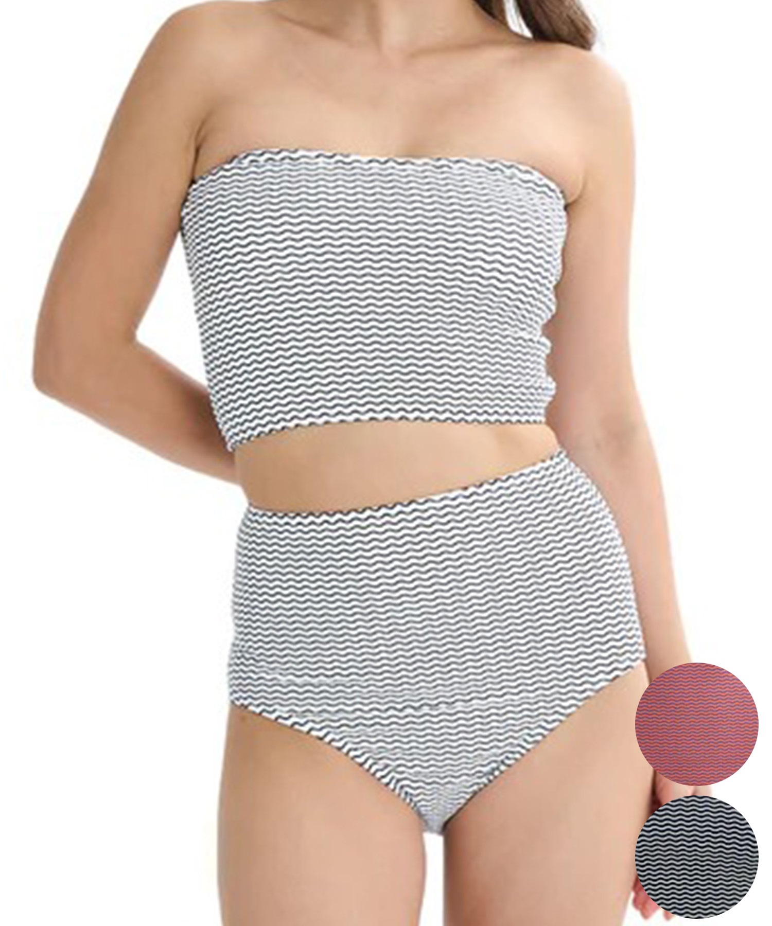 BILLABONG ビラボン 水着 ビキニ レディース タンキニ STRIP HIGH WAIST TANKINI BF01C-803