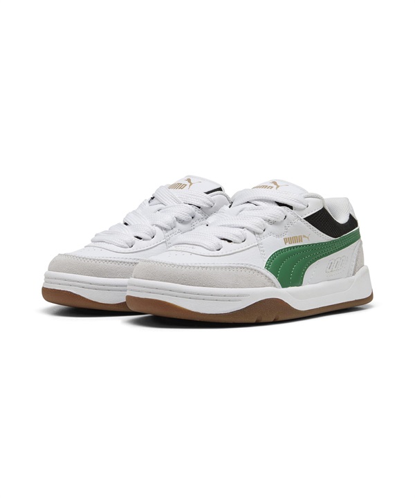 PUMA プーマ スニーカー キッズ ジュニア 子供 靴 シューズ スケシュー ローカット パークライフスタイル SK8 PS 401950