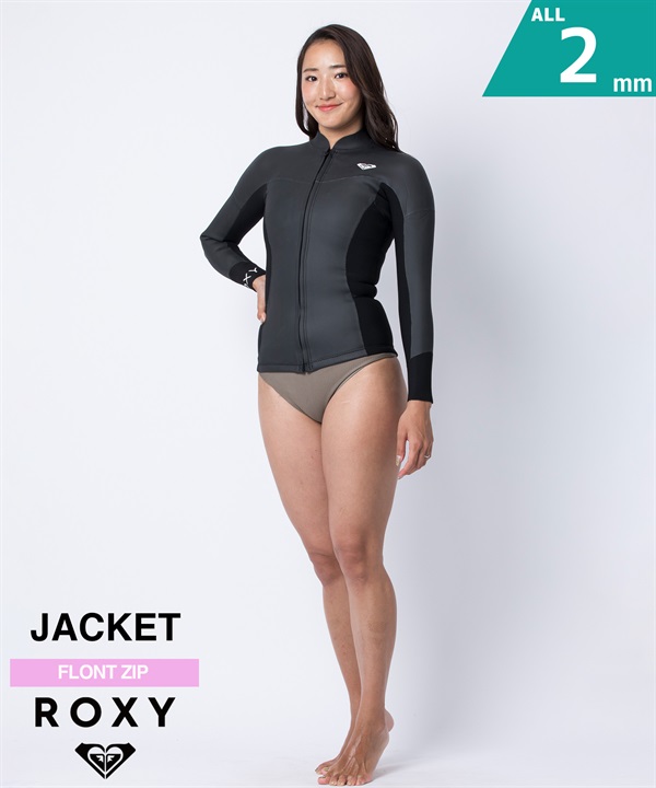 ROXY ロキシー SWELL SERIES FZ 2mm RWT251703 レディース ウェットスーツ ジャケット サーフィン ムラサキスポーツ
