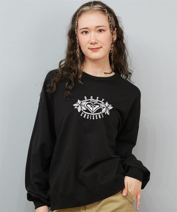 ROXY ロキシー トレーナー スウェット レディース オーバーサイズ FIND YOUR WAVE スウェット RLT254611T